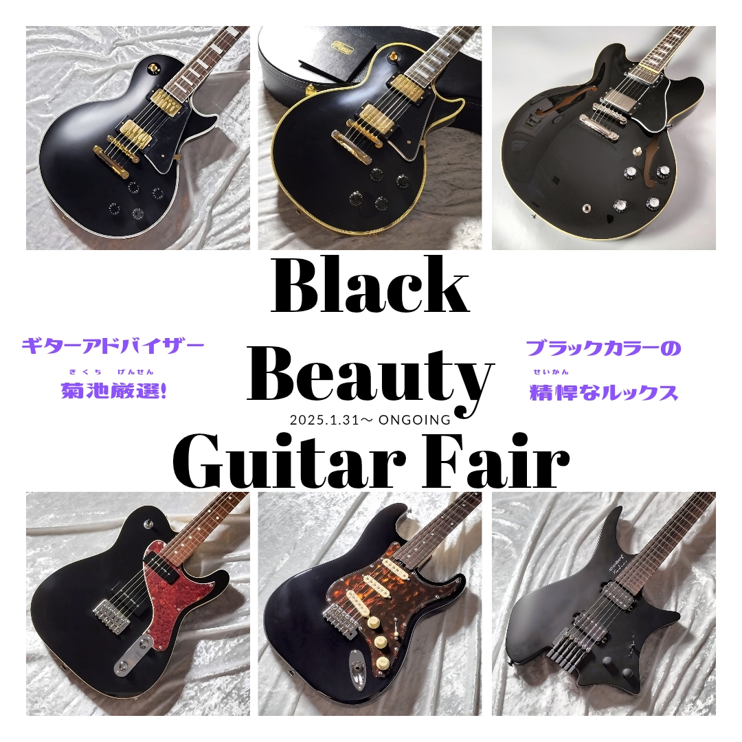 ブラックビューティーギターフェア【2025/1/31～】｜島村楽器 イオン
