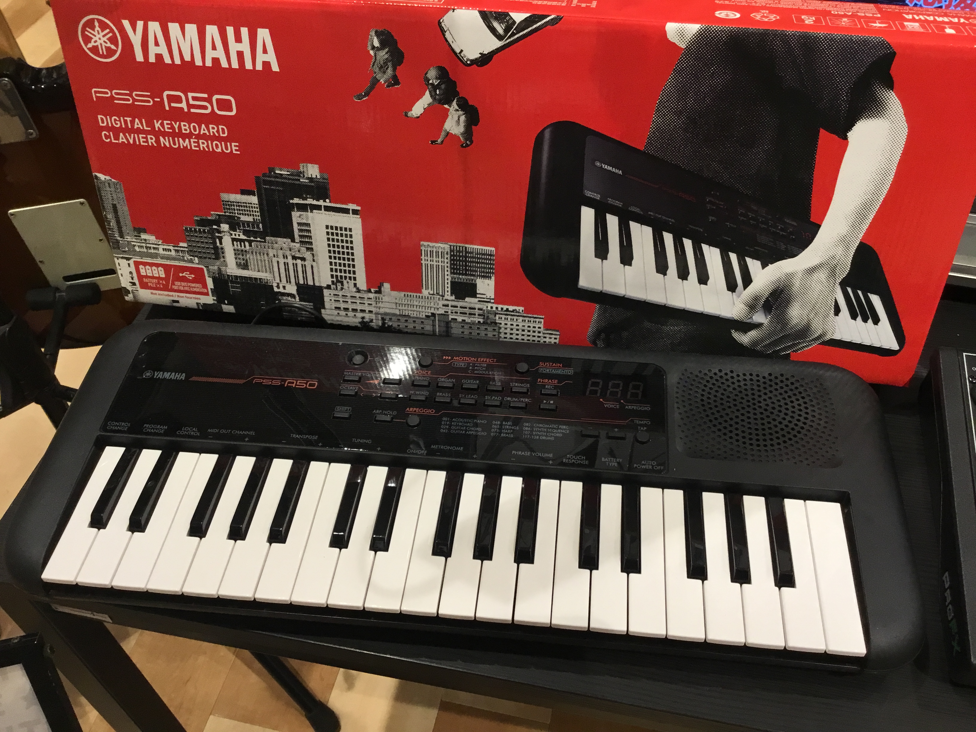 入荷情報｜YAMAHA PSS-A50人気のミニキーボード入荷しました！｜島村