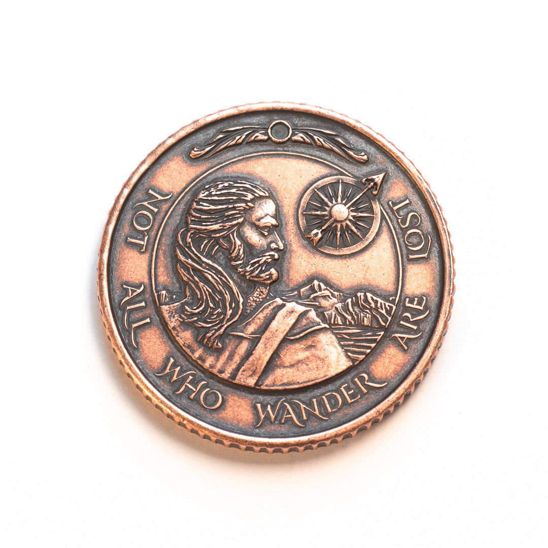 The Lord of The Rings Middle-earth Wayfinder Copper Coin