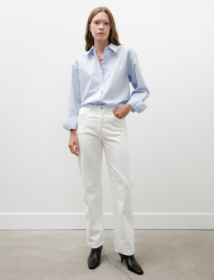 Totême Twisted Seam Denim Full Length Off White – Neighbour