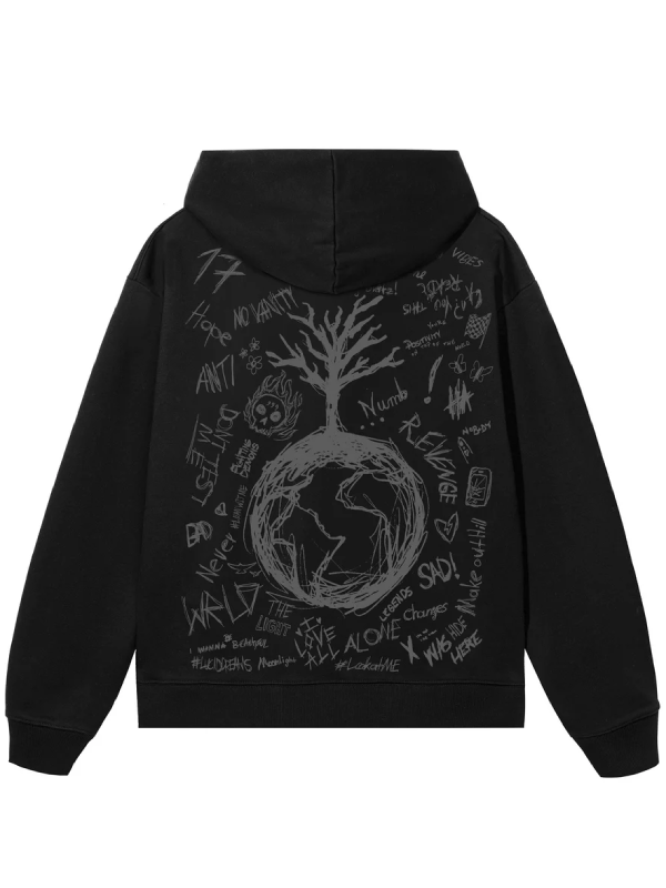 XXXTentacion Heart Hoodie | Official RevengeShop Celebs Wear