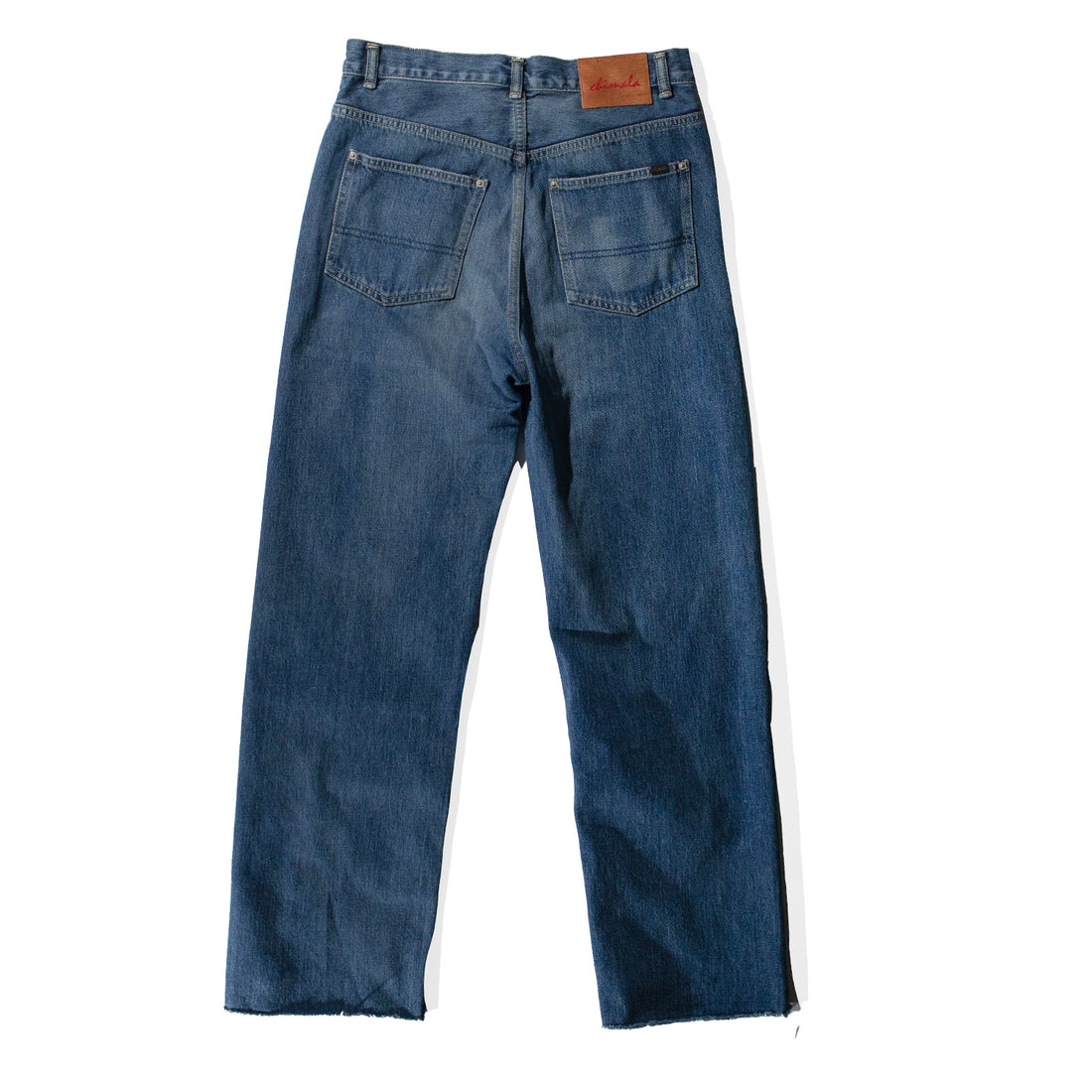 Chimala Selvedge Denim Vintage Straight Cut in Dark Wash – JUDITH