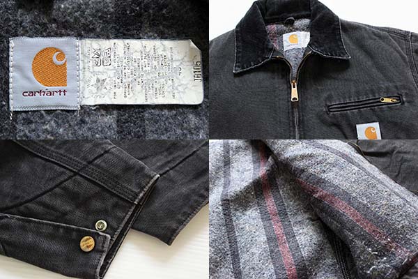 80s USA製 carharttカーハート ブランケットライナー ダック地