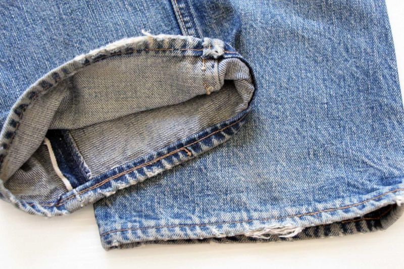 60s USA製 BLUE BELL Wranglerラングラー 10MW 耳付き デニムパンツ