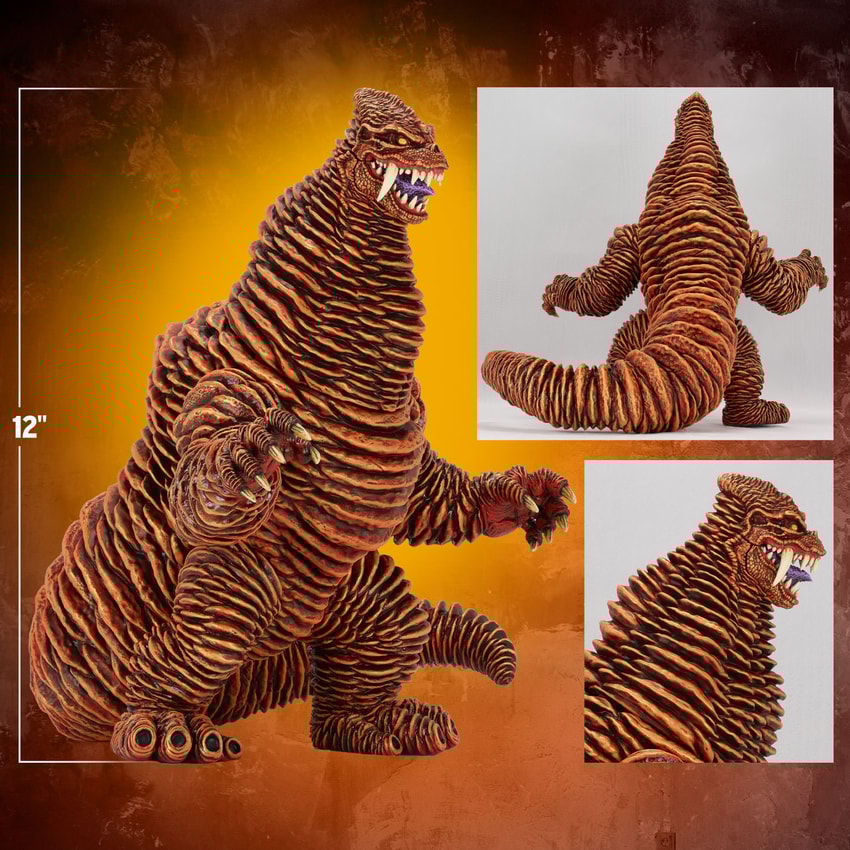 Red King Kaiju Remix Series x James Groman Vinyl Collectible by