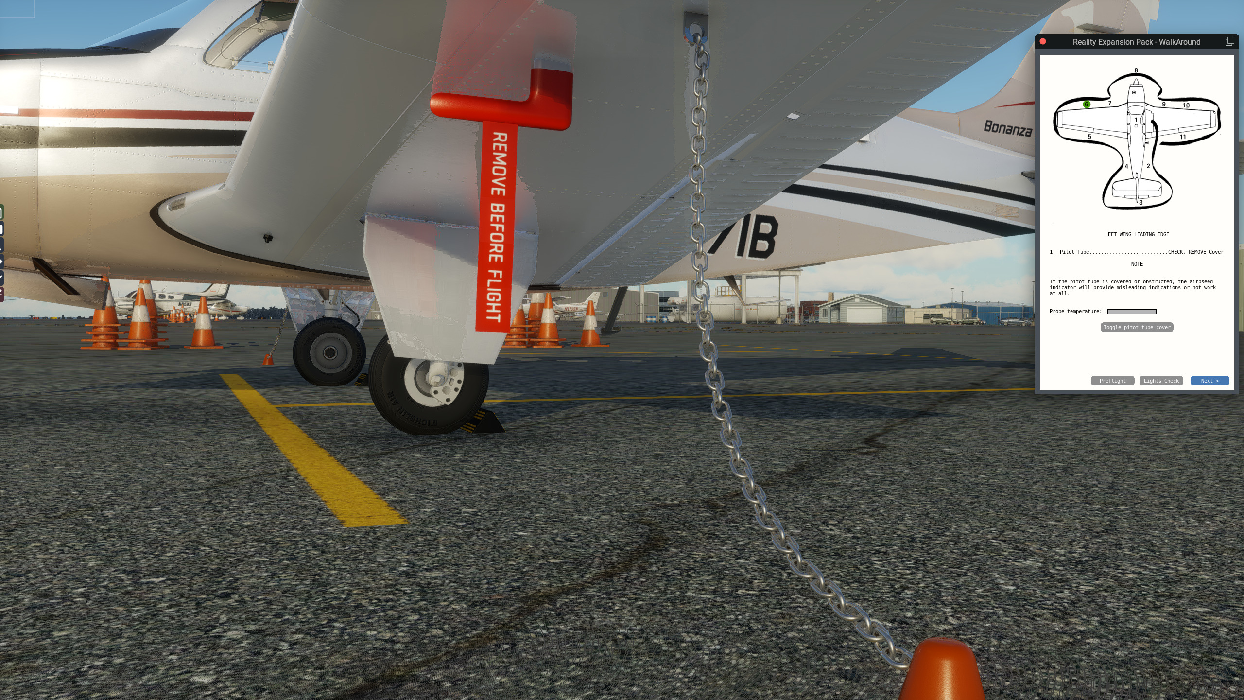REP for PAE Bonanza G36: Realism in X-Plane 12