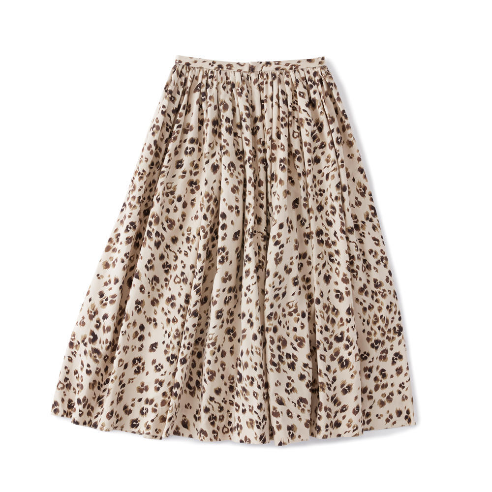 レオパードプリントスカート | SINME