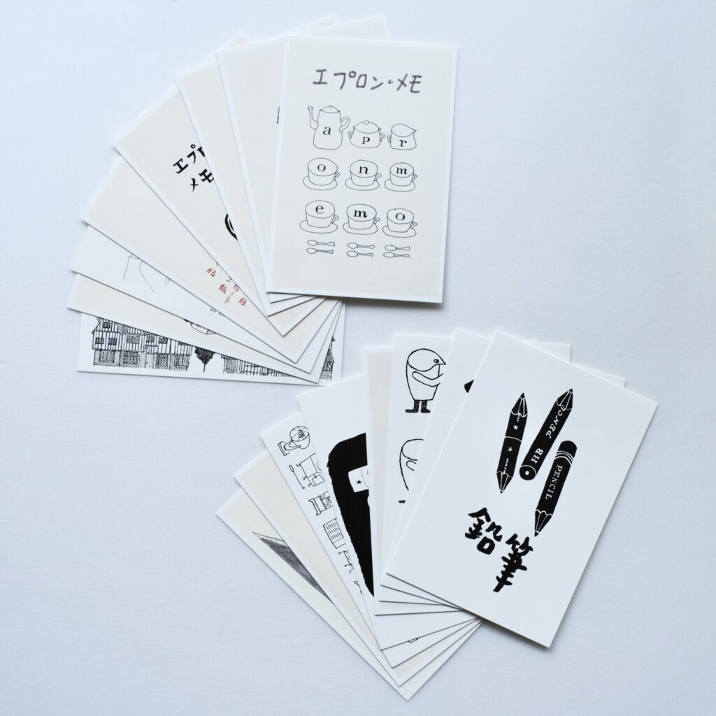 花森安治 カット画ポストカード - お食事と日用品 四歩 オンラインショップ