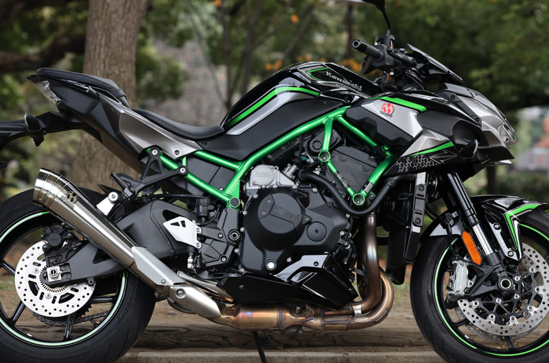 Kawasaki Z H2 (2BL-ZRT01K/8BL-ZRT00R) POWERBOX メガホン｜SP忠男