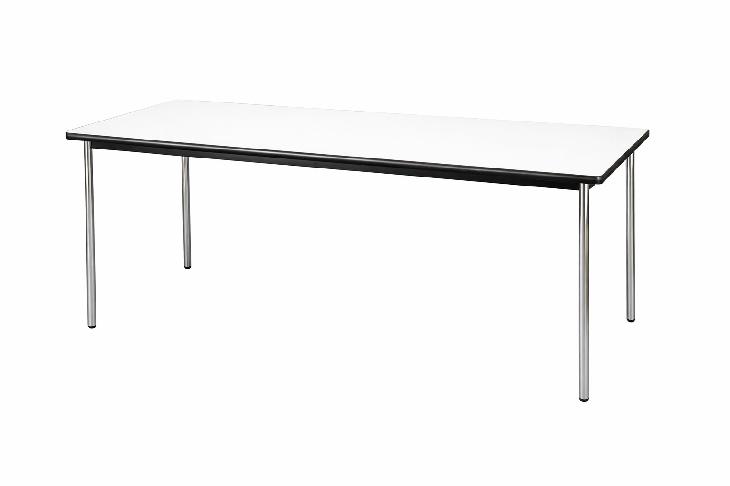 USMハラー■ミーティングテーブル　白　W1500　ペントレイ付　会議　オフィス 中古】USM Haller ハラーテーブル ホワイト W1500 2023120101 【中古