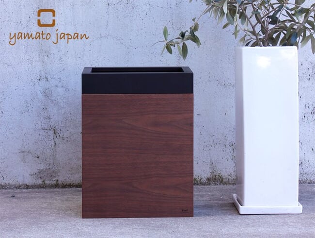 ウォールナットのダストボックス | スタイリクスオンラインショップ