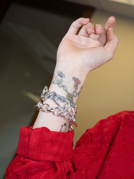 Martine Ali Twin Link Hardware Bracelet | Stand Up Comedy