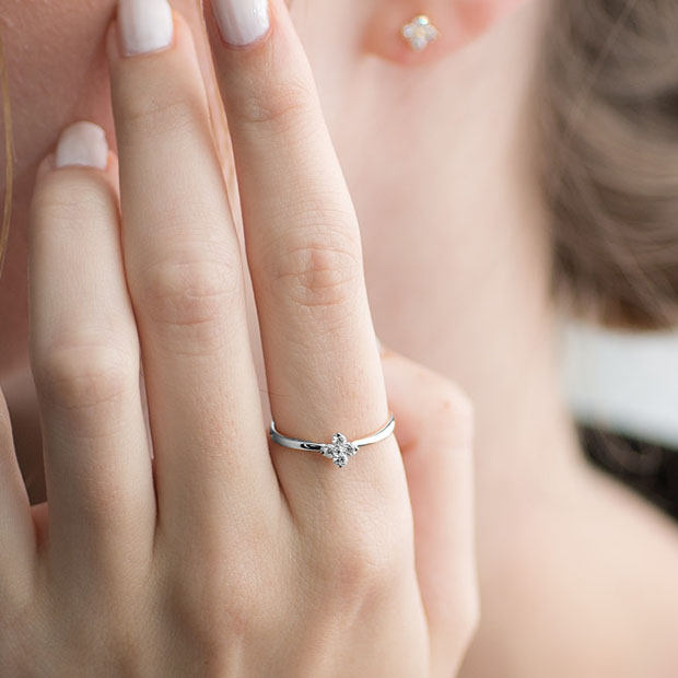 BRIGHTEST STAR DIAMOND RING(2XR0217)Pt950 リング｜スタージュエリー