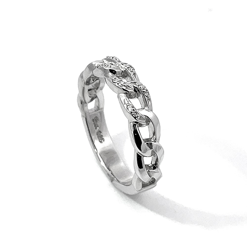 DIAMOND LINKS RING(2SR1523)SV925 リング｜スタージュエリー公式