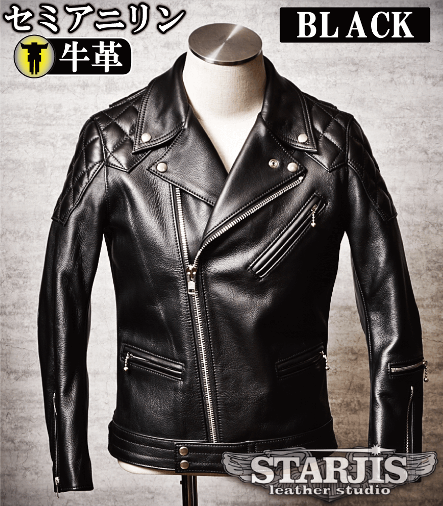 HYDROGEN MV AGUSTA ライダースジャケット 肩 肘パッド付き レザー