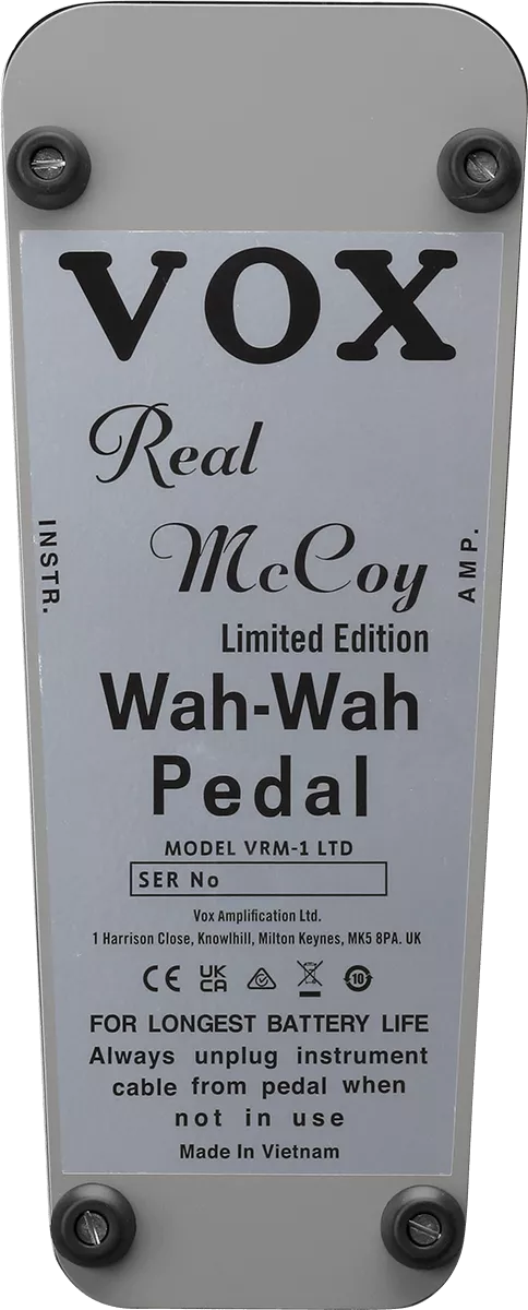 Vox VRM-1-LTD Real Mc Coy Chrome Edition Compressor, sustain