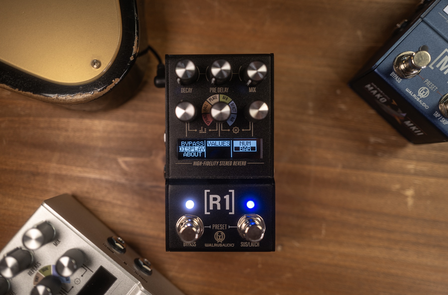 Walrus audio Mako R1 MKII Reverb, delay & echo effect pedal
