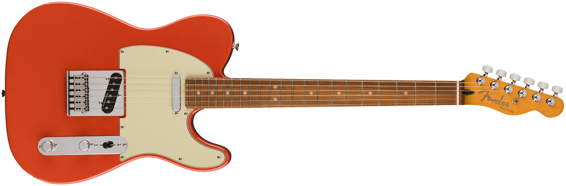 Fender Player Telecaster Plus (MEX, MN) - fiesta red Tel shape