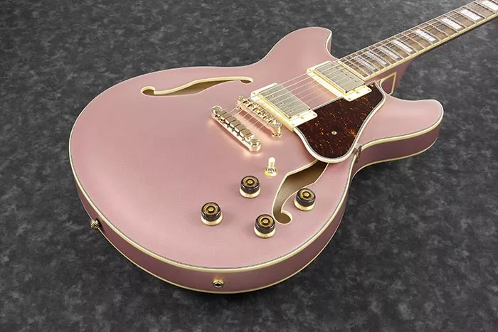 Ibanez AS73G RGF Artcore - rose gold metallic flat Semi-hollow
