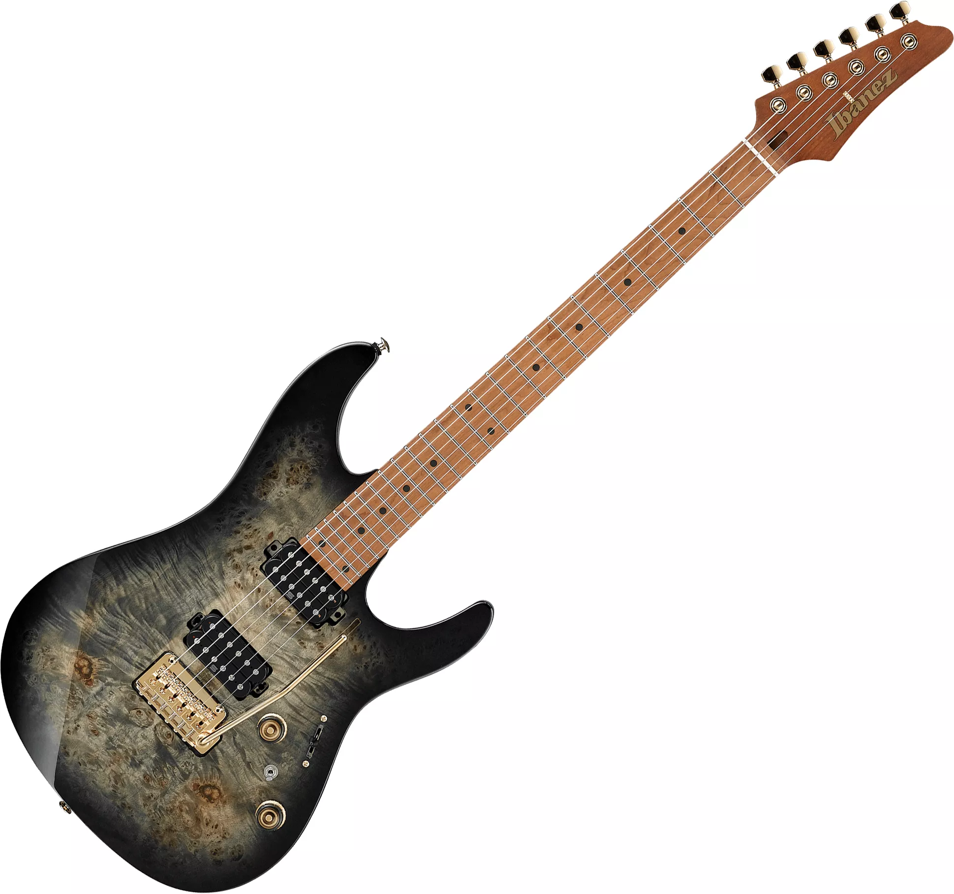 Ibanez AZ242PBG CKB Premium - charcoal black burst Str shape
