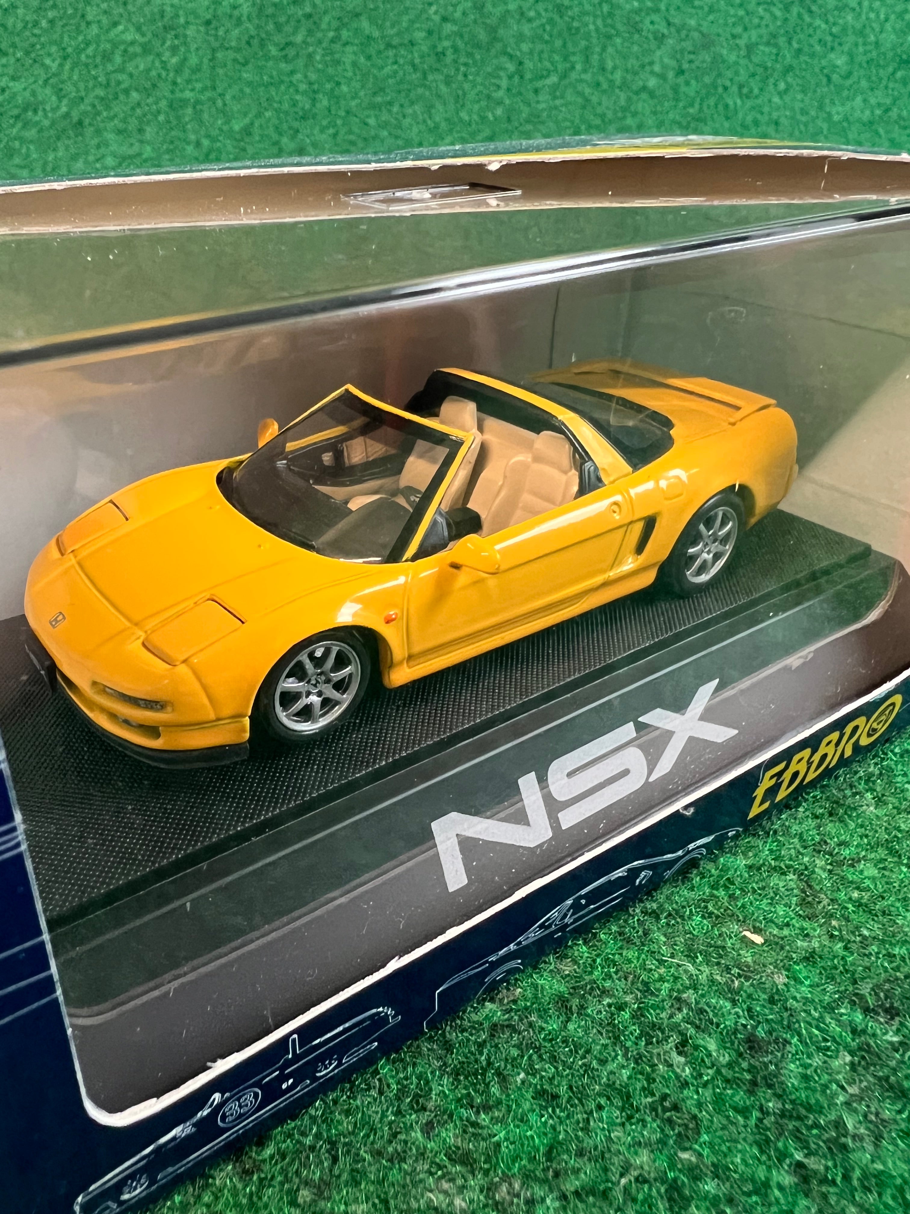 EBBRO Trendies - Honda NSX-T Yellow 1/43 Scale Diecast – Stateside