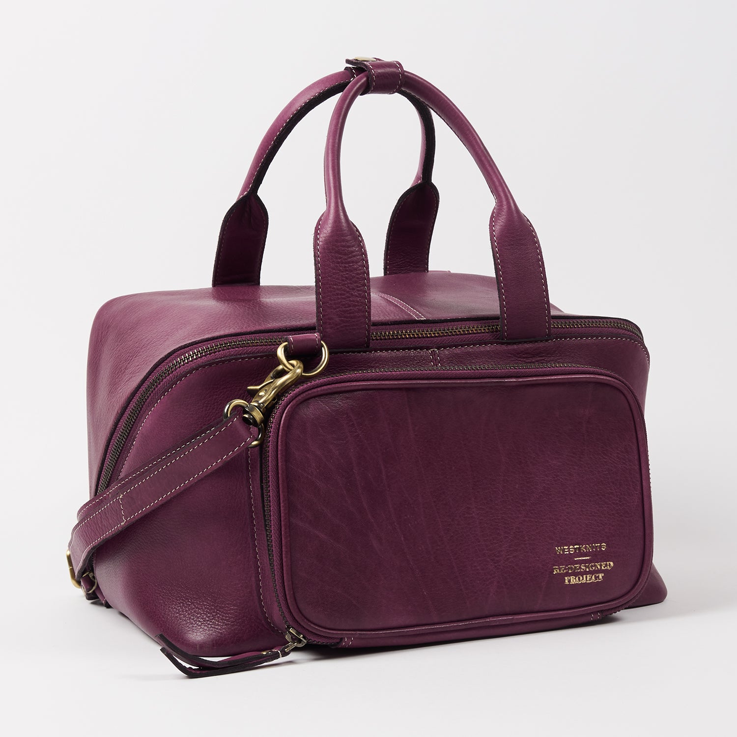 PROJECT 39 - AUBERGINE - CROSSBODY PROJECT ORGANISER - Stephen
