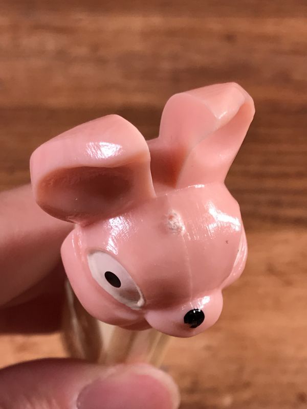Animal “Bunny” No Feet Pez Dispenser ウサギ ビンテージ ペッツ 足