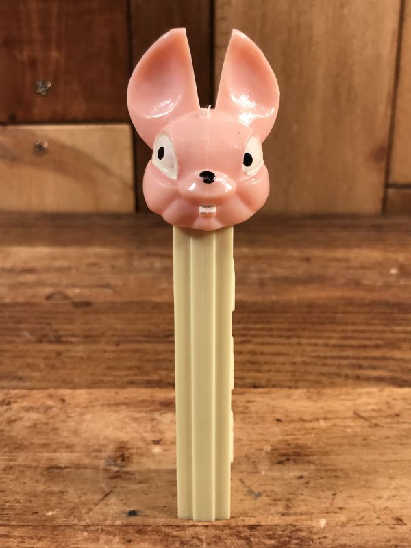 Animal “Bunny” No Feet Pez Dispenser ウサギ ビンテージ ペッツ 足
