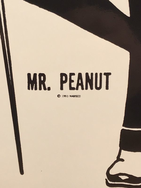 Planters Mr.Peanuts Metal Sign ミスターピーナッツ ビンテージ