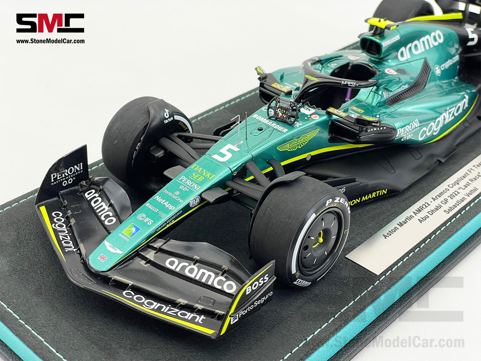 Aston Martin F1 AMR22 #5 Sebastian Vettel Abu Dhabi GP 2022 Last