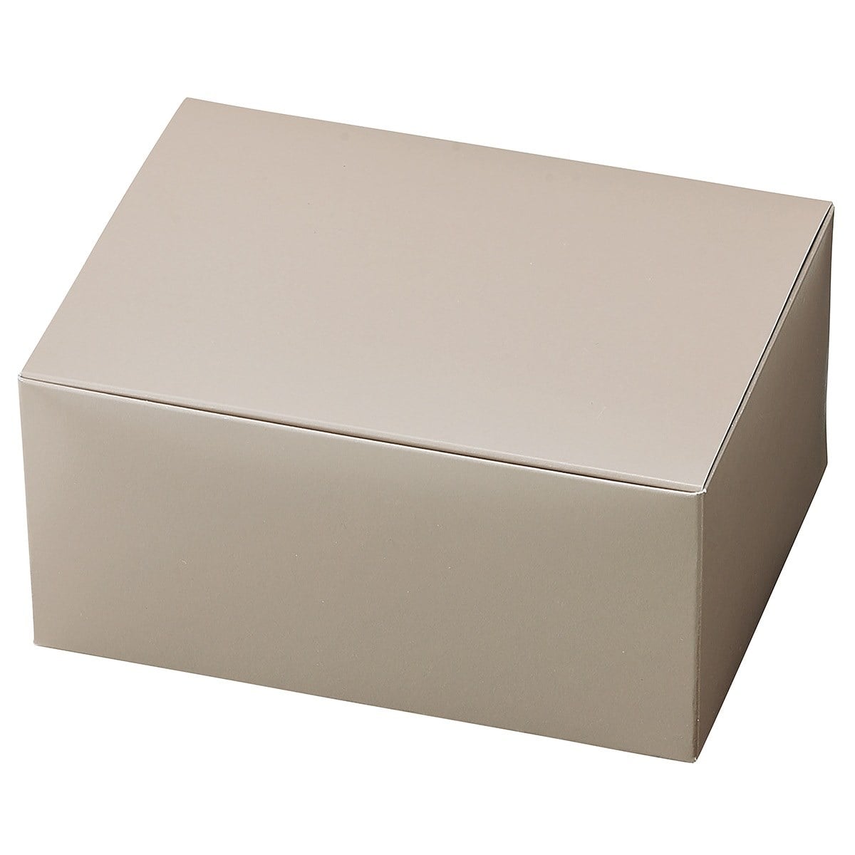 ワンタッチギフトボックス グレー〔ストエキオリジナル〕 7×6×4cm