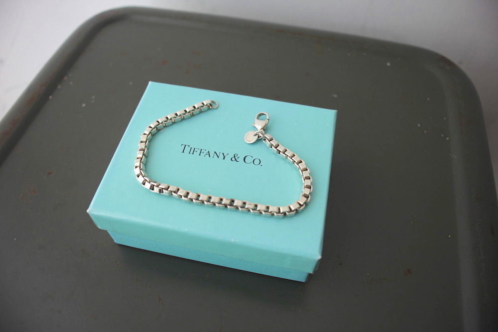 全国通販】【VINTAGE】90s Tiffany and Co ”Venetian Chain Bracelet