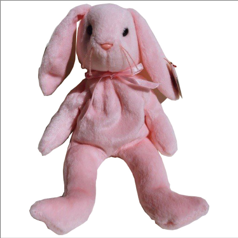 ウサギぬいぐるみ Tyビーニーズベイビーズ Hoppity 1996/4/3生まれ