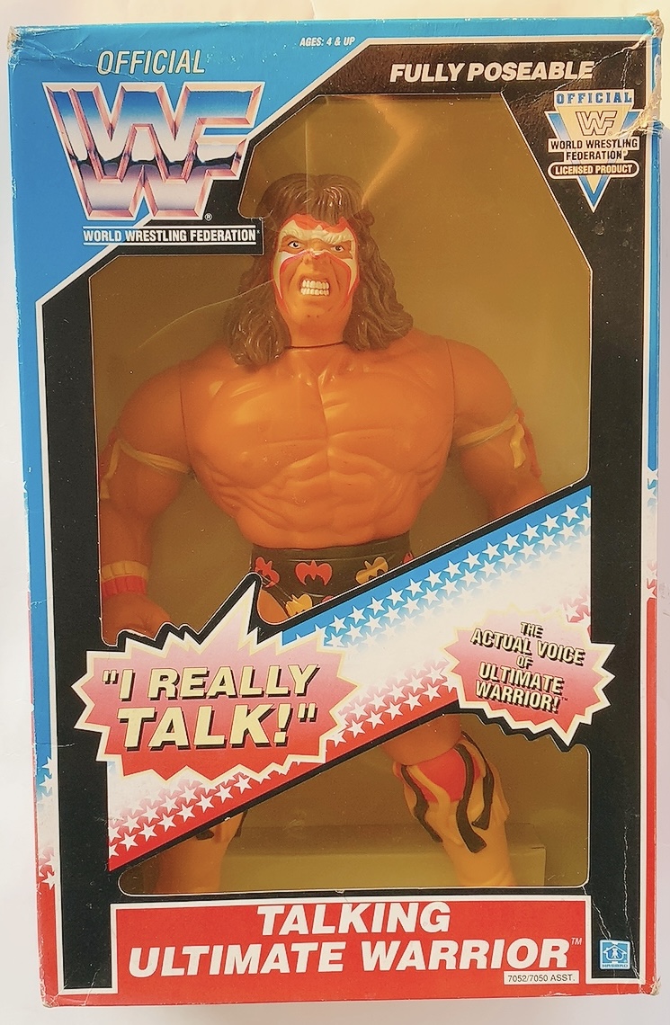 WWF アクションフィギュア トーキング アルティメット・ウォリアー