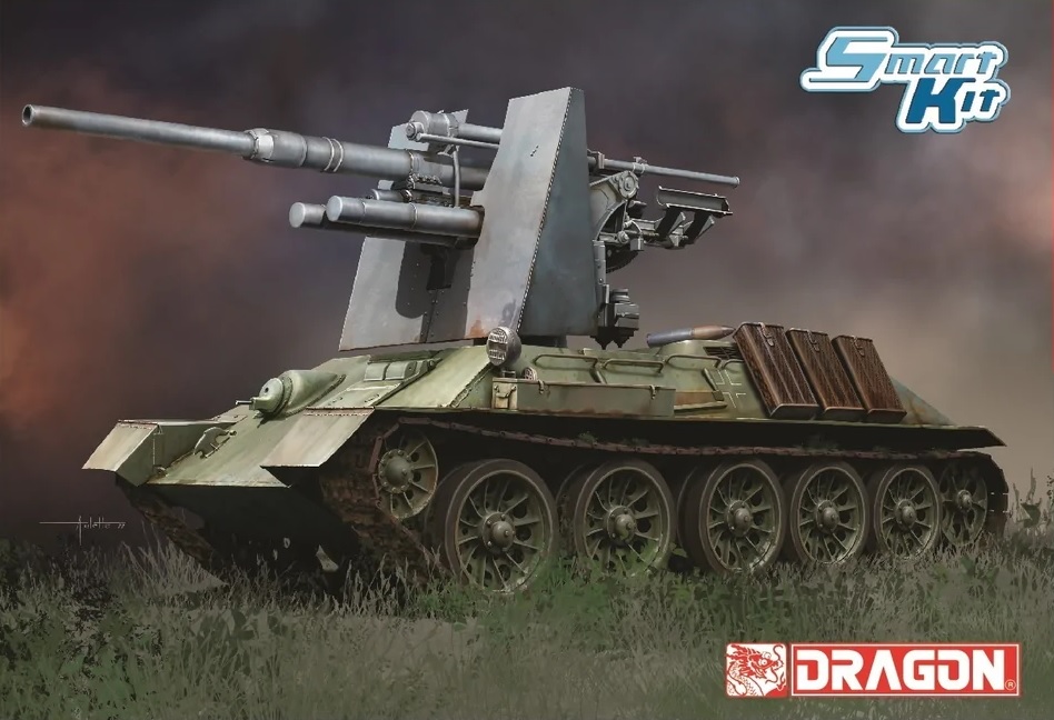 T-34 747(r) mit 8.8cm FlaK 36/37 Dragon 6986
