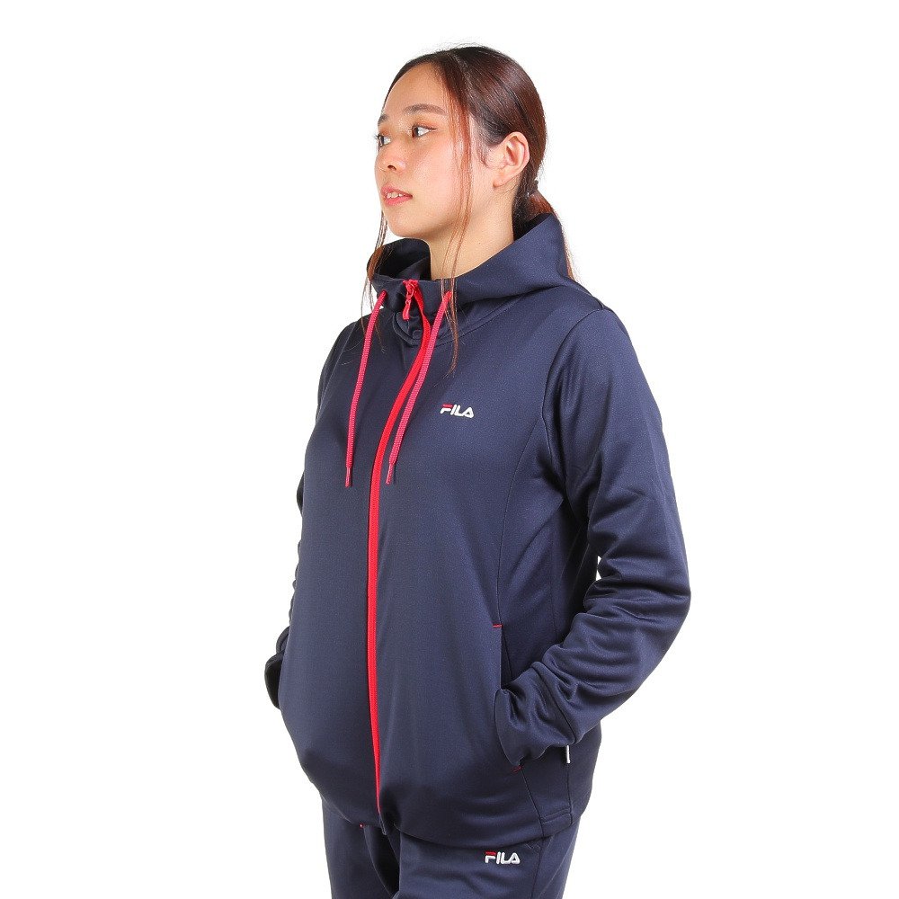 フィラ（FILA）（レディース）テニスウェア レディース フルジップ