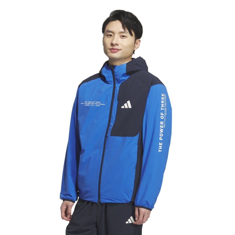 アディダス（adidas）（メンズ）ストレッチ ウーブン フード付き