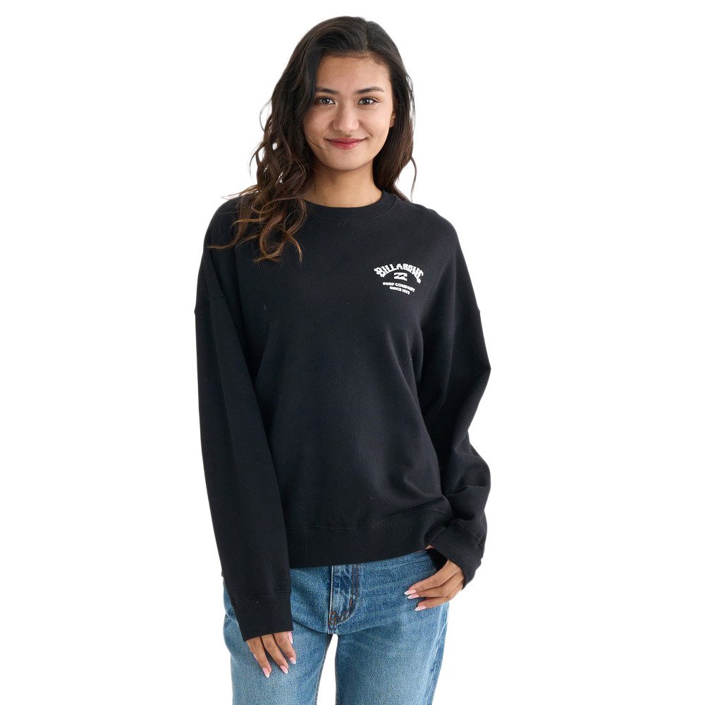 ビラボン（BILLABONG）（レディース）SQUARELOGO BOYFIT スウェット