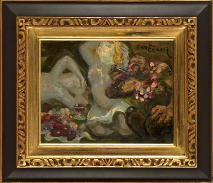 朝井 閑右衛門「裸婦とバッカス」の販売 | 美術品販売｜東京銀座