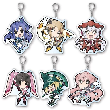 戦姫絶唱しないアクリルキーホルダー（全6種） グッズ情報 - TVアニメ