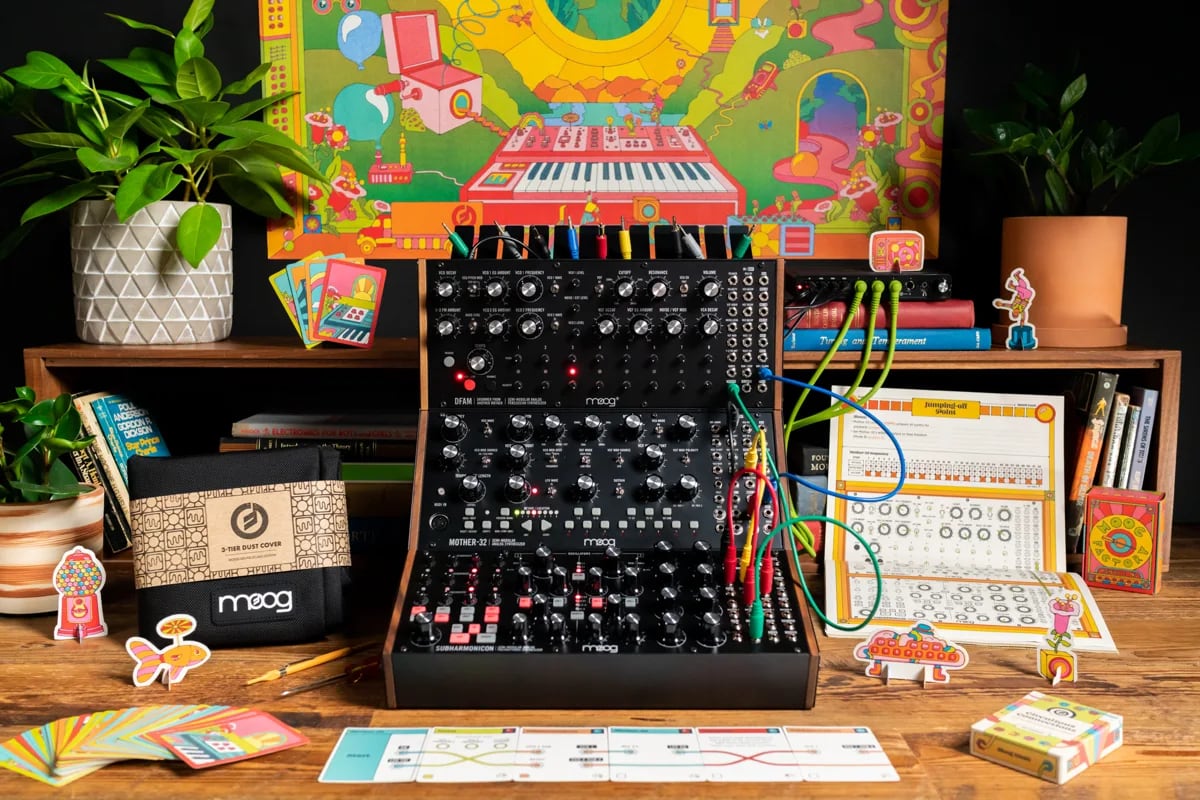 New Moog Sound Studio Features Mother-32, DFAM, Subharmonicon