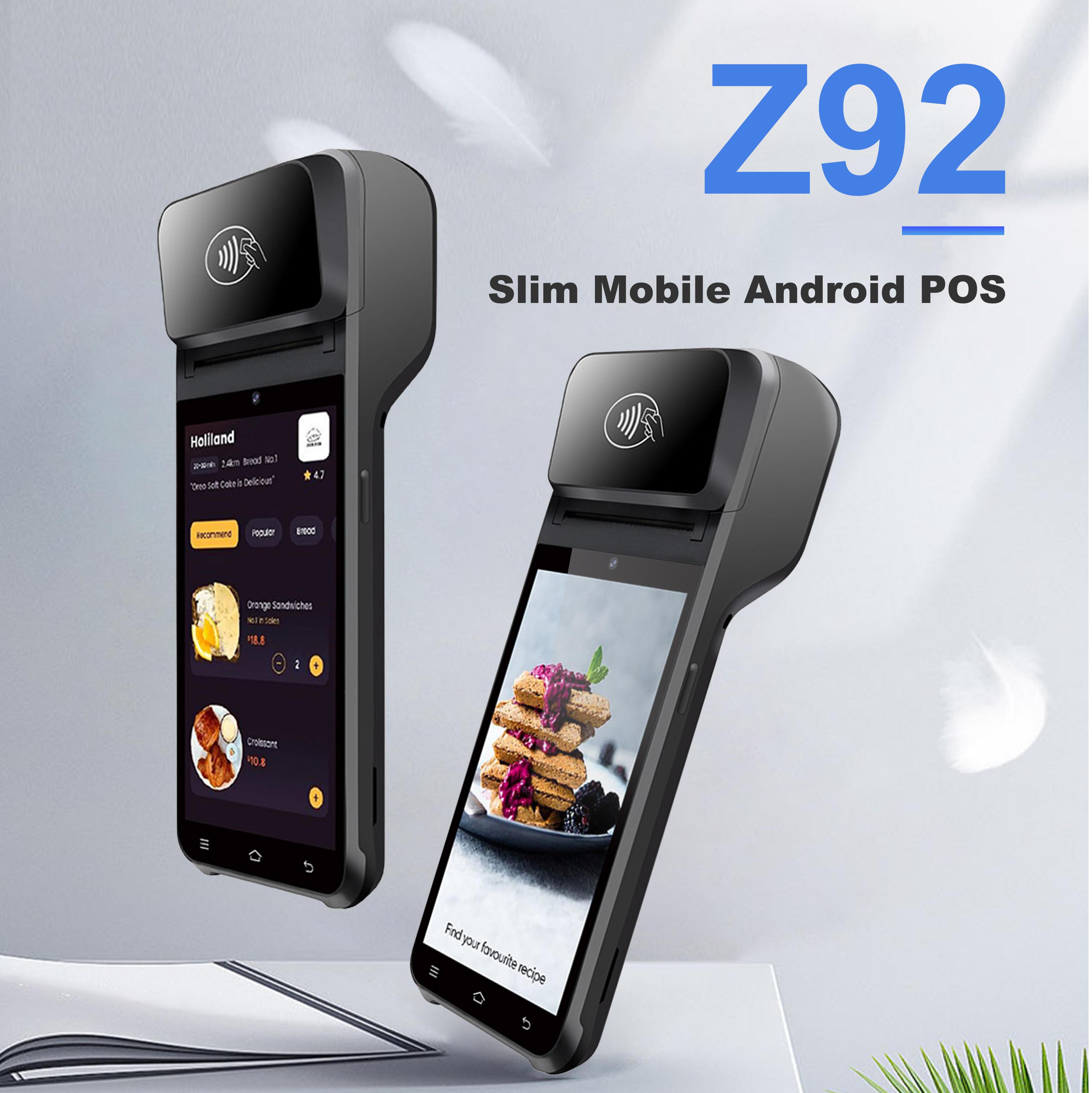 Android 13.0 ZCS Z92 Mobile Handheld All in One Pos Terminal