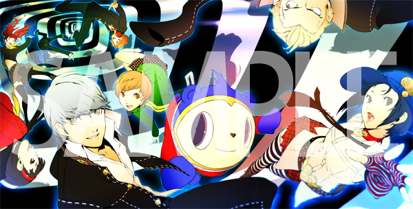 ペルソナ4 P4G きゃらとりあ ラバークリップ 足立 主人公 菜々子