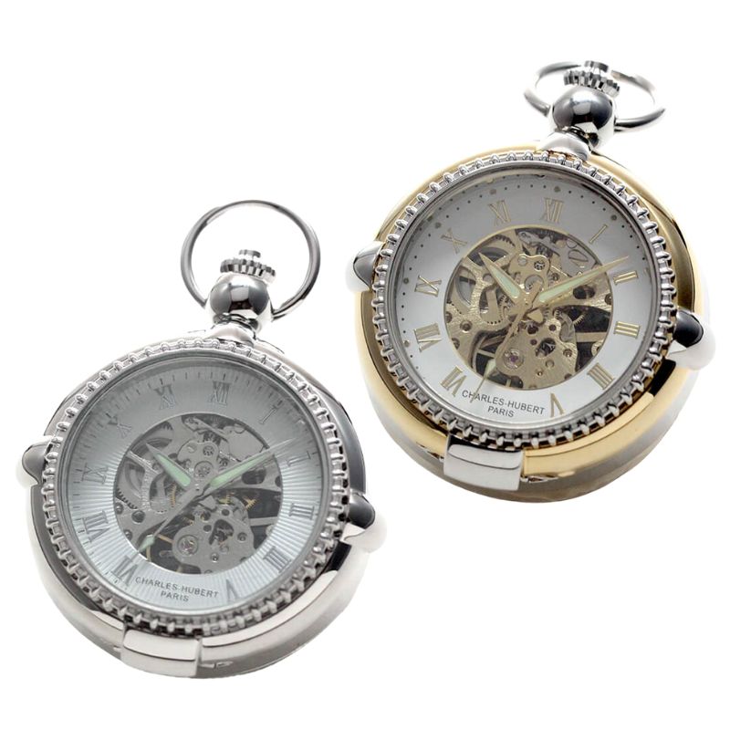 チャールズヒューバート（Charles-Hubert） スタンド付き手巻き式懐中