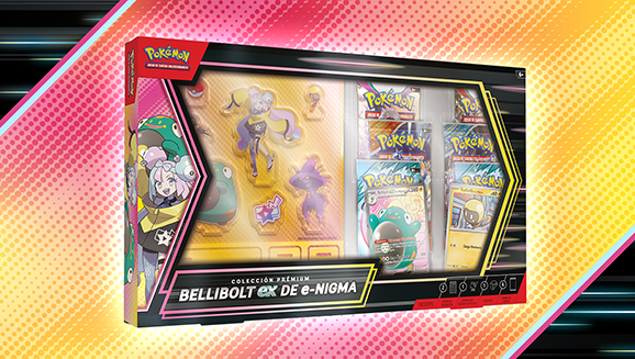 Colección prémium Bellibolt ex de e‑Nigma de JCC Pokémon | Pokemon.es