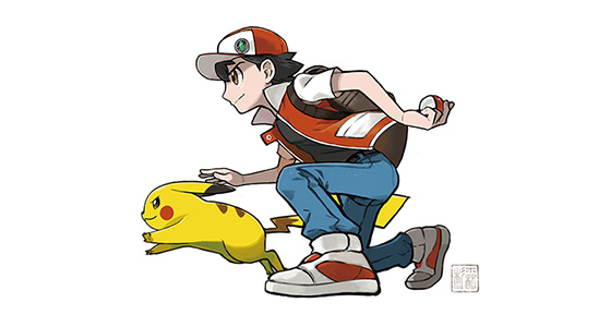 ポケモンセンター」オープン20周年記念第3弾！ 杉森建氏描き下ろし