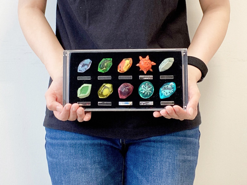 キラキラ美しい☆ 進化のいしをイメージしたグッズ「SHINKA NO ISHI