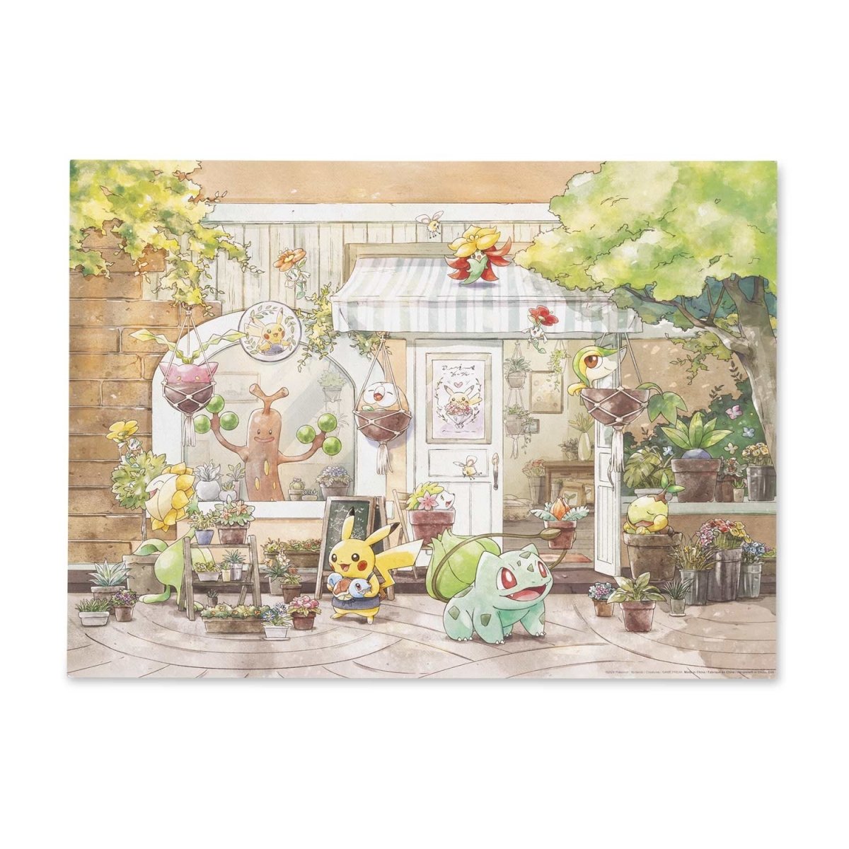 Grassy Gardening Puzzle (500 Pieces) | Pokémon Center Canada