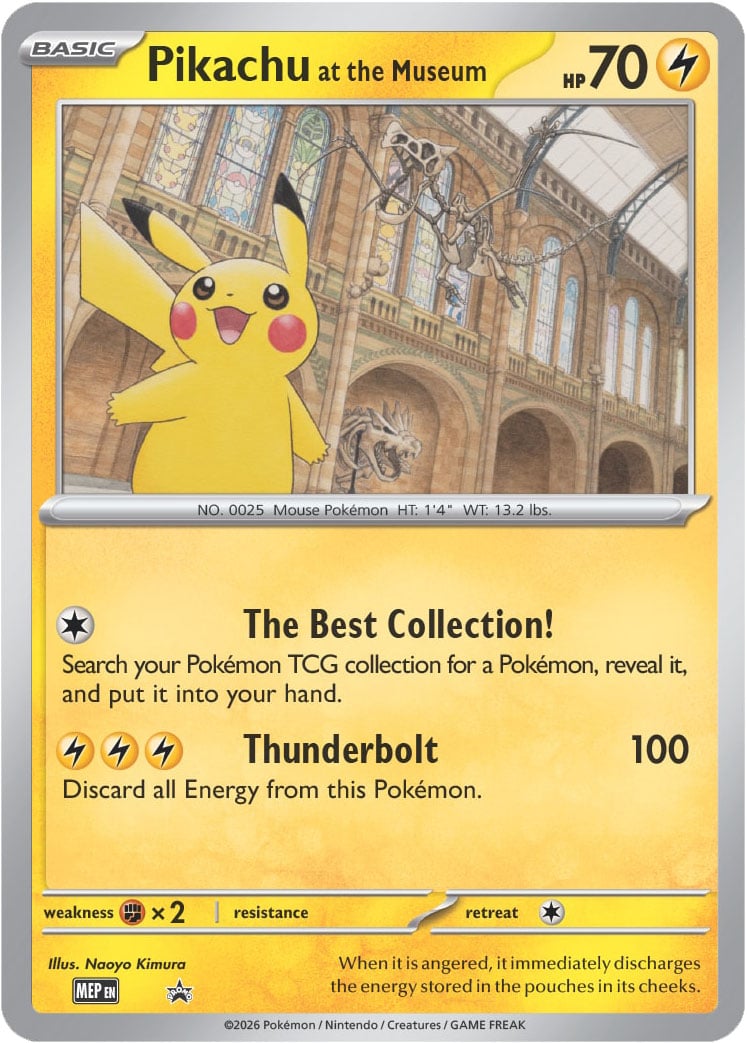 Pikachu at the Museum