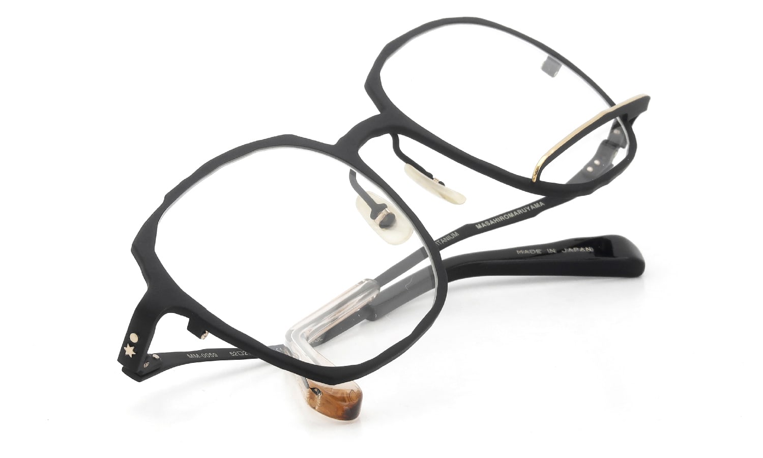 MASAHIROMARUYAMA マサヒロマルヤマ メガネ MM-0059通販 col.3 BLACK